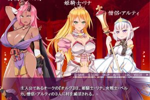 AJ340 【SLG/动态】[兽人和美人奴隶！华丽女战士们 Ver1.0]【700M】
