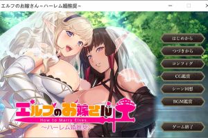 如何与精灵结婚~后宫结婚推奖 正式完全版+存档+特典[新作/强推/1.2G]